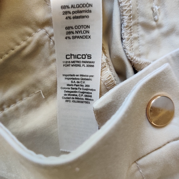 Chico's CargoTan Chinos - Picture 6 of 8